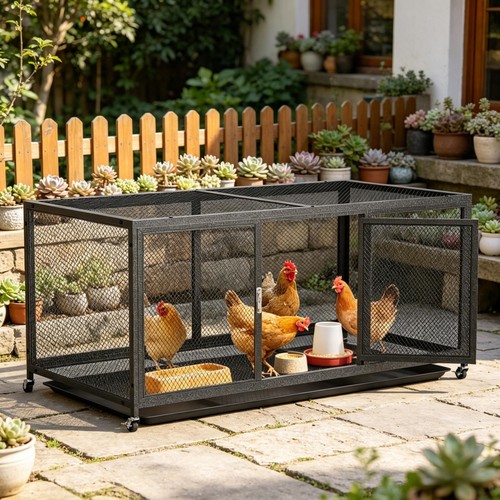 Rabbit hutch indoor outdoor - rabbit,