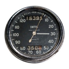 Vintage SMITHS Chronometric 120mph Speedometer Gauge for Classic GB Motorcycle