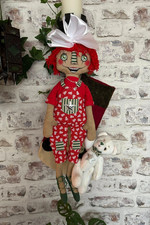 primitive handmade ooak doll