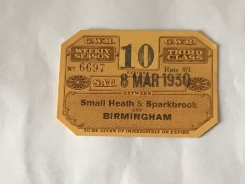 Gwr 3rd class - 3rd, season