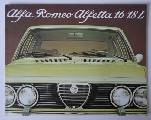 Alfa romeo alfetta 1 8l - 1.6, &