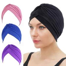 Ladies Turban Hat Band Headwear Head Wrap For Hijab, Hair Loss Chemo Patients UK