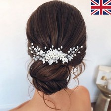 Brides flower wedding hair - brides,