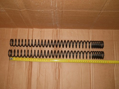 Progressive fork springs