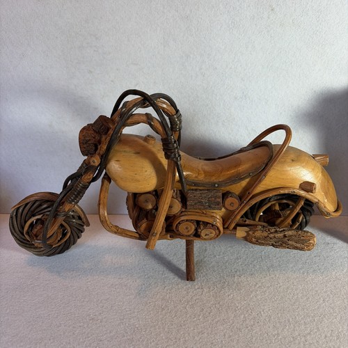 Wood motorcycle handmade - wood,