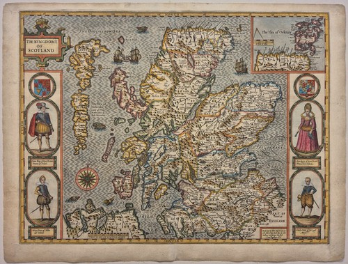 Original john speed - john, map