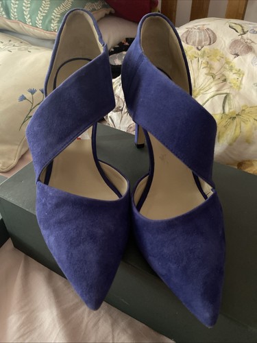Hobbs blue suede shoes - hobbs, (39)