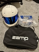 ZAMP Kart Helmet - Medium - White - SA2020 MSUK Approved