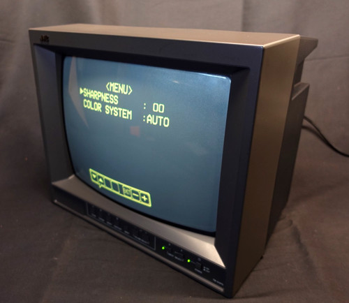 Jvc colour crt monitor - jvc,