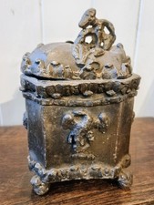 Antique lead communal tobacco - lead,