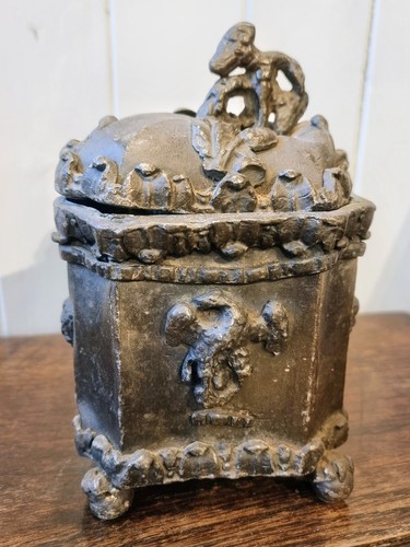 Antique lead communal tobacco - lead,