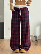 NEW Casual Ladies Loose Check
