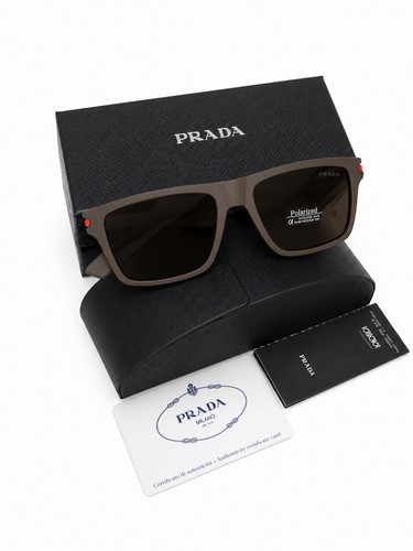 Prada men brown rectangle - prada,