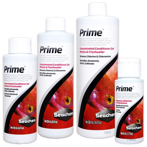 Seachem prime dechlorinator - prime,