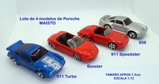 Lot Of 4 Porsche Maisto Scale