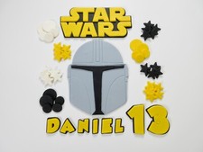 Star Wars Mandalorian Cake