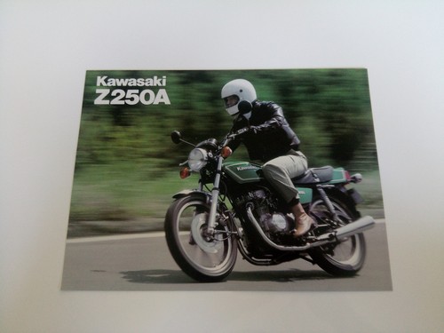 Kawasaki z250a 1980 brochure - z250a,
