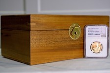 Hardwood Display Box for NGC