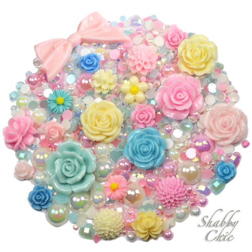 Mix set flatback cabochons - mix,