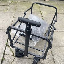 Small Outdoor Pull Along Cart Folding Cargo Wagon Trailer Trolley