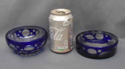 Bohemian czech cobalt blue - czech,