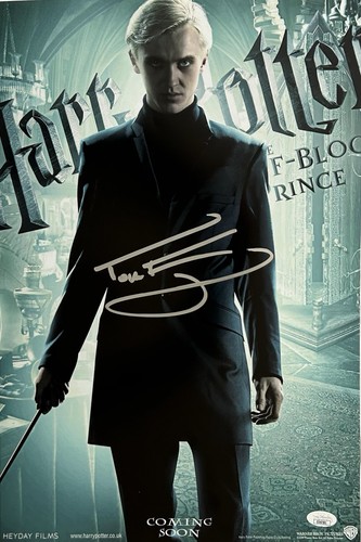 Tom felton signed 11x17 - tom,