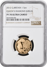 2012 Gold Proof Sovereign NGC