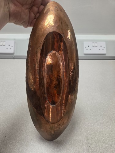 Large hand hammered copper - hand,