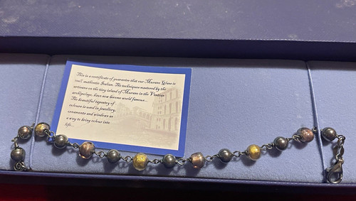 Murano glass bracelet new - murano,