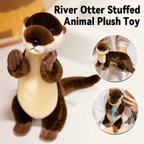 Realistic otter plush stuffed - realistic,