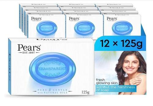 Pears blue mint soap pack - 12,