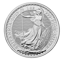 1oz SILVER BRITANNIA - 2025