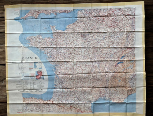 1953 fabric escape map - 1953,