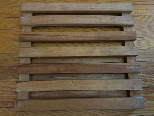 Vtg wooden wall - wall, to