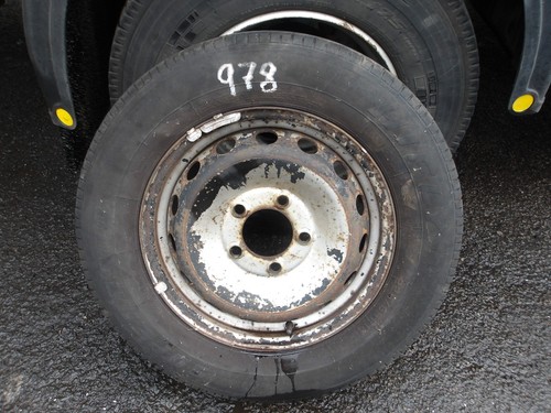 Vauxhall movano wheel and tyre - and,