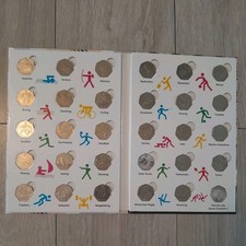 Complete Olympic 50p Set In