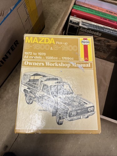 Haynes mazda 1600 - haynes, &