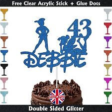 Peter Pan Glitter Cake Topper