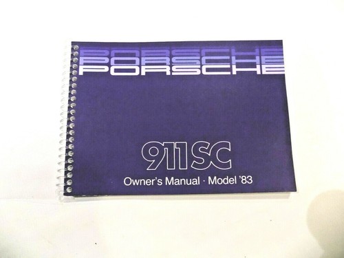 Porsche 911 1983 911sc owners - 911,