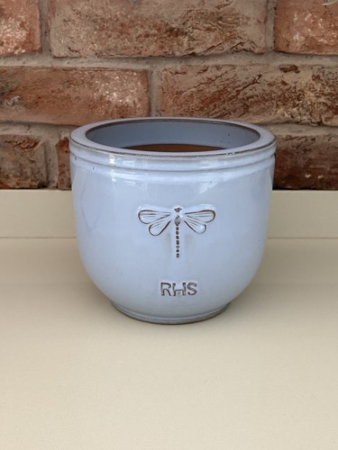 Rhs glazed blue terracotta - rhs,