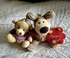 2 x ABIGAIL Keyrings Chains-