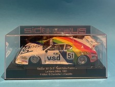 Racer Sideways Slot Car - BMW Sauber M1  Gr5 1981 - Mint Condition  In Box