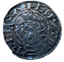 Cnut penny-Pointed helmet type