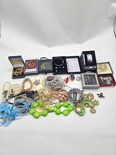 Mixed costume jewellery bundle - mixed,