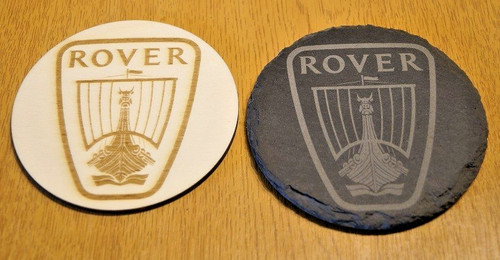 Rover viking ship - logo, laser