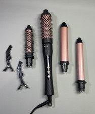 Hair Curling Iron Wand Waver Curler Thermal Brush Barrels for Natural Easy Curls