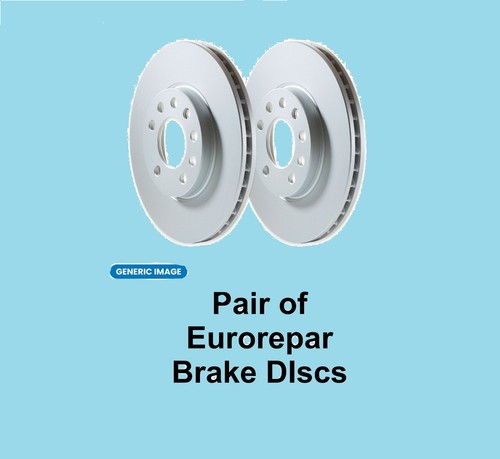 Rear brake discs pair vented - discs,