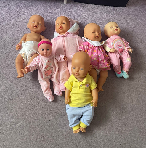 Baby born dolls - 6,
