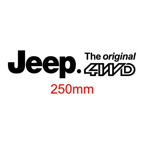 Jeep 4x4 off - road, stickers