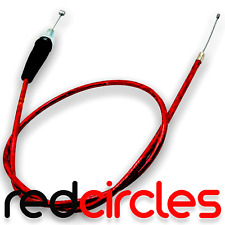 	STRAIGHT RED PIT DIRT BIKE THROTTLE ACCELERATOR CABLE 140cc 150cc 160cc PITBIKE